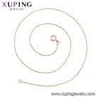 44955 xuping fashion wholesale copper alloy necklace chain plated for women