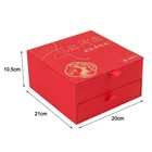 Luxury chinese paper moon cake box design