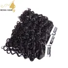 Overnight shipping Indian hair weft unprocessed popular virgin hair cuticle aligned raw hair