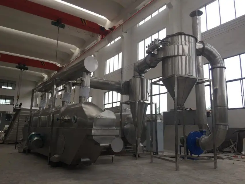 Indrstrial fermented feed dehydrator equipment vibrating fluidized bed dryer machine