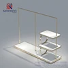 Luxury Design Clothing Store Display Stand Rack For Shopping Window