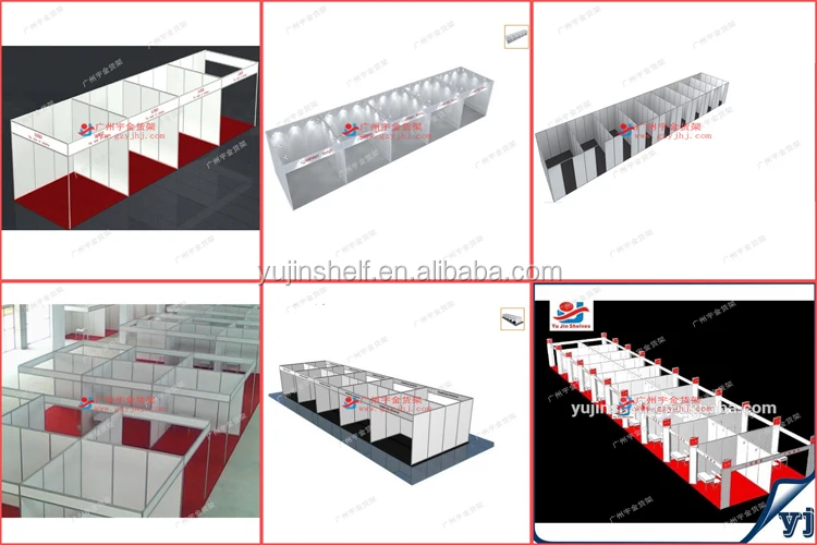 3 × 3標準展示ブース/シンプルデザイン展展示ブース/展示スタンドシェルスキームブース仕入れ・メーカー・工場