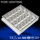 600x600 6500K T5 LED office grille light louver fitting