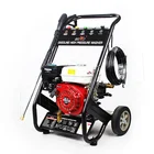 Petrol 168f 2500psi Gasoline Pressure Cleaning Hot Pressure Car Wash High Pressure 170 Bar Washer