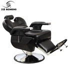 Classic modern mobile reclining salon barber chair