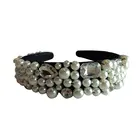 Female Korean high-grade temperament diamond pearl jewel headband hair accessory