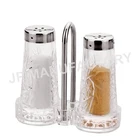 Plastic Acrylic salt and pepper shaker set