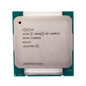 intel xeon server cpu sr20j/e5-1650 v3 15mb 3.