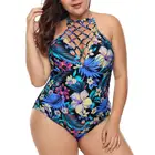 Womens swimwear plus size clothing one piece bathing suits