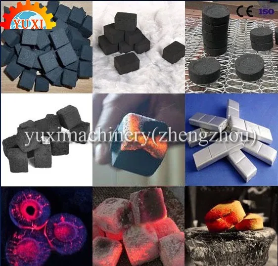 Charcoal Briquette Machine/Coconut Shell Charcoal Making Machine For Sale/Cube Shisha Charcoal Machine