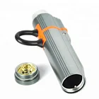 Q5 LED Rechargeable USB LED Flashlight Pen Clip Pocket Torch