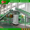 Two Shaft E-waste Crusher with PLC Control in Turkey