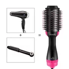 2 in 1 comb bridal electric straightener hair hot wind comb blow dryer cable comb hair brush blow dryer