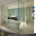 Quality clear tempered glass wall glass for partition