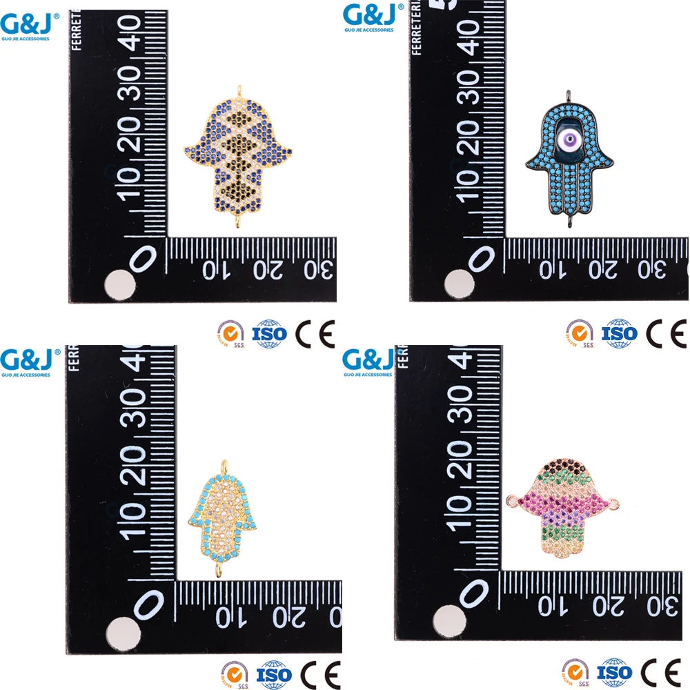 Guojie brand wholesale pave colorful angel cubic zirconia charm pendant for jewelry making pendant