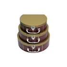 luxury Cardboard box Suitcase Boxes With Metal Handle promotion kid's school box