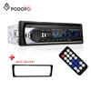 Podofo Car MP3 Player Stereo Autoradio Car Radio Bluetooth 12V In-dash 1 Din FM Aux In Receiver SD USB MP3 MMC WMA JSD-520
