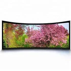 180 inch Curved Projector Screen for home cinema projection movie