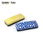 Shinetai Customized Logo PU Optical Eyewear Glasses Case Packaging Box For Man