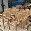 Professional Manufacturer Patio teak frame Garden dining set outdoor furniture