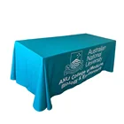 Home Cloth Fitted Table Custom Branded Digital Printing Fitted Table Cloth Table Throw Table Cover for Sports Events