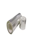 Transparent pu silicone coated pet film with good exhaust performance is used for glass protection