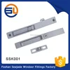 Aluminium double-side sliding window lock latch with key SSK001