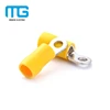 12-10 awg yellow Insulated copper terminal ring type crimp wire terminals