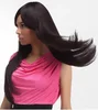 Qingdao factory custom 8A 100%human hair lace wig and 50% blend hair lace wig free express