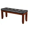 Hot Fashion Leather Material Bench Seat Dining Chair antique furniture