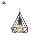 Metal Pendant Hanging Lamp Industrial Indoor Home Hotel Vintage Iron