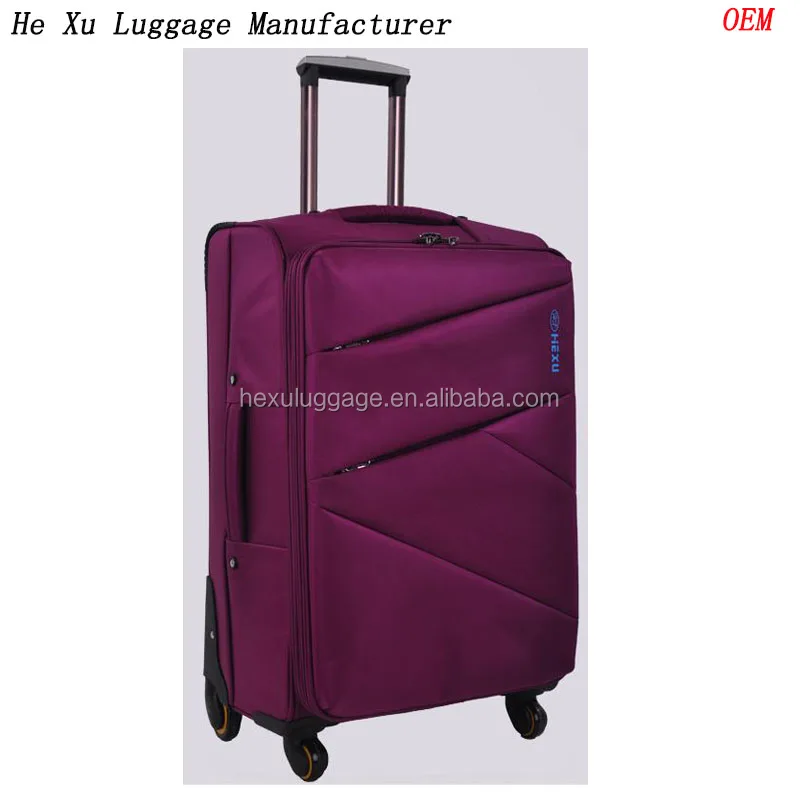 China Luggage Factory OEM Oxford Solid