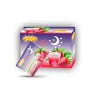 Lifeworth strawberry fruit vitamin c drink with sleep aid supplements