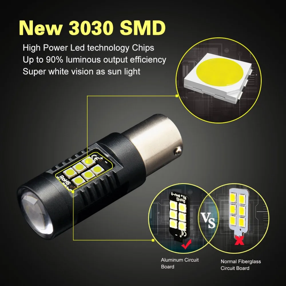 1156 ba15s led lights 