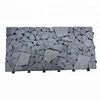 No maintenance decorative natural fossil mosaic stone decking tile for pavers