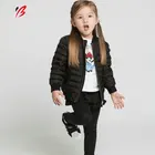 High Quality baseball outdoor girls down Children Kids winter jacket