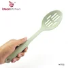 High Quality Wheat Fiber Slotted Serving Spoon For Cooking Slotted Spoon