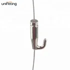 Hot sale metal wall art crane hook for picture hanging system HK-0006-NK