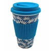 Eco-friendly 100% Biodegradable Coffee Mug with Silicone Sleeve and Lid