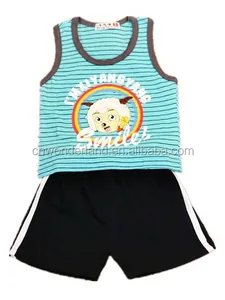 wholesale clothes gift set cartoon baby boys clothing set 2015