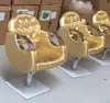 3 Years Warranty Hydraulic Pump Gold Salon Styling Chairs(LF068)