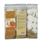 Hot sale whitening nourish foot soak heathy pedicure care effervescent tablet 250g New milk and honey fragrance