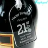 Happy 21th Birthday Glass Ornament For Friendship Birthday Gift