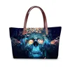 Fashion Style Cool Skull Print Hand Bag Women Handbags
