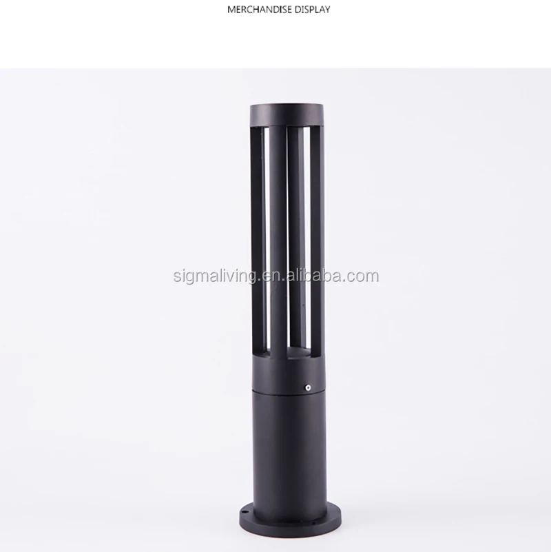 Modern outdoor waterproof simple design lawn light