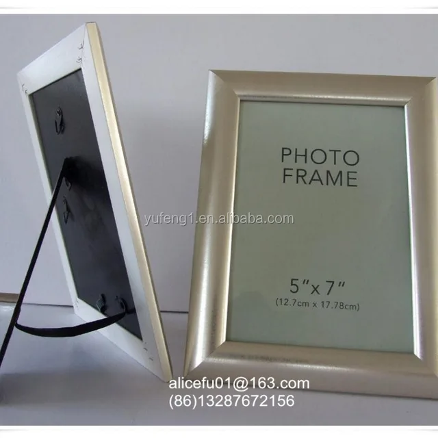 cheap wholesale ps simple design plastic photo picture frame 5x7