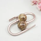 pvc hook white metal ring for aluminum pole stainless curtain walls accessories