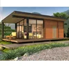 Foshan modern design light steel prefabricated resort bungalows hotel water prefab bungalow