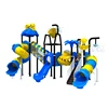 Used playground equipment outdoor plastic water slide playground for kids