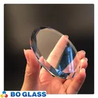 transparent crystal ball custom crystal craft gifts Lettering inside the laser cut crystal